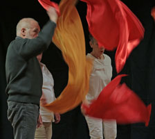 atelier d'expression théâtrale Quimper Théâtre visuel masques