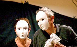 atelier d'expression théâtrale Quimper Théâtre visuel masques